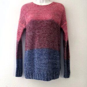 FOREVER 21 COLOR BLOCK SWEATER  LIKE NEW